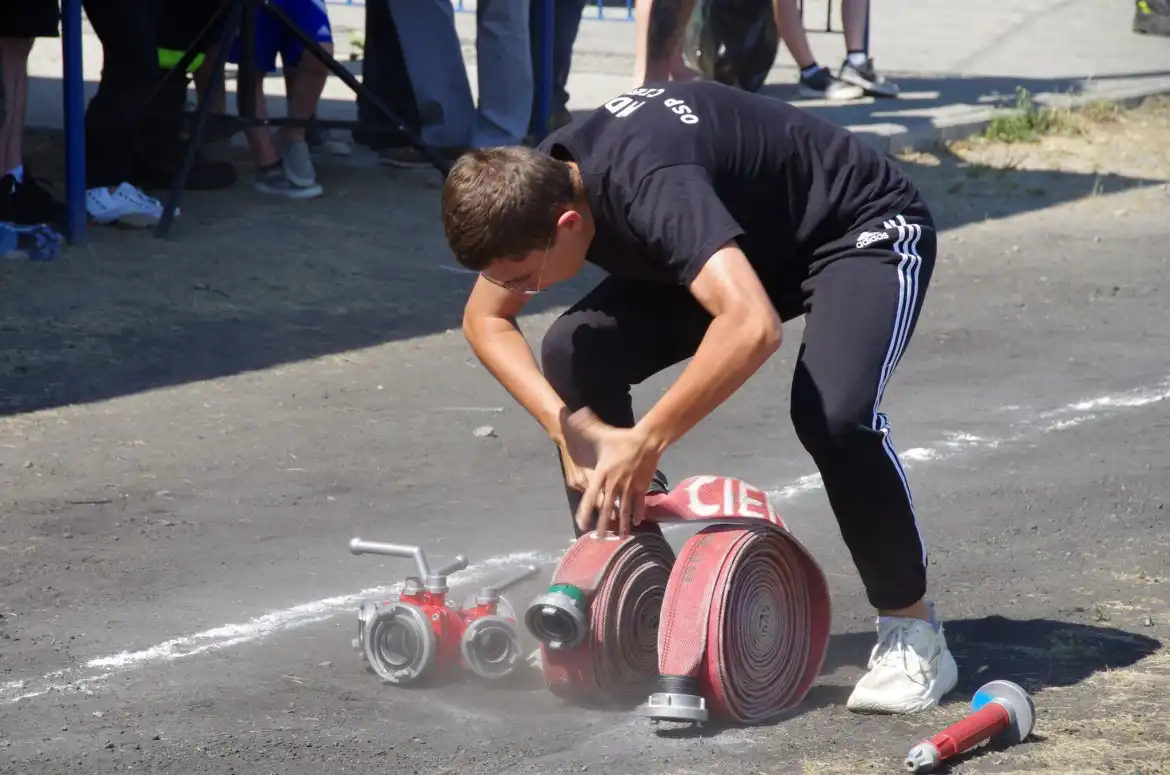 VIII Powiatowe Zawody Sportowo-Pożarnicze w Podegrodziu