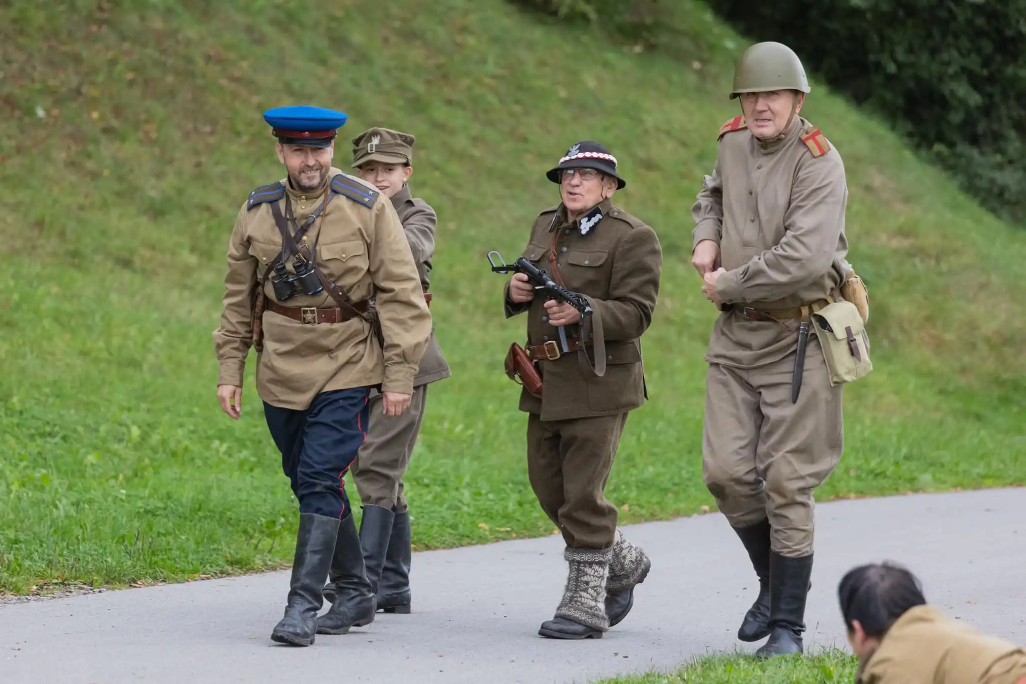 Podróż w czasie. Patriotyczny piknik pod zamkiem w Nowym Sączu