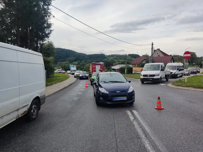 Wielogłowy, Tęgoborze - dwie kolizje na DK75