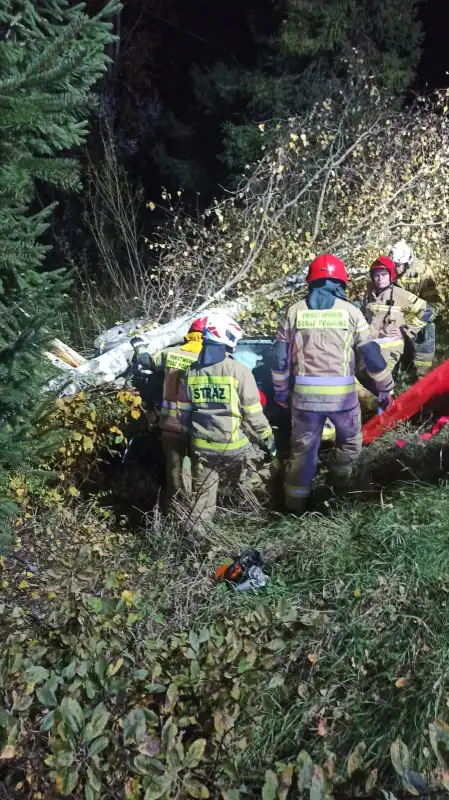 Dramatyczna akcja ratunkowa w Powroźniku