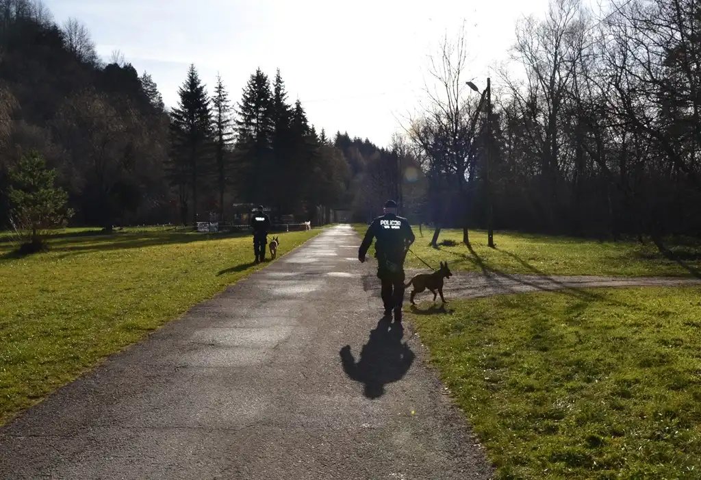 Bankomat 2024. Sądeccy policjanci ćwiczyli pościg i blokadę