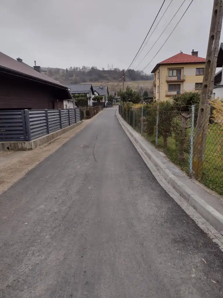 Mszana Górna zyskała nową, zmodernizowaną drogę