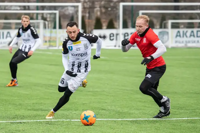 Czwarta gra kontrolna zespołu Sandecji i wygrana ligowego rywala - Resovii Rzeszów