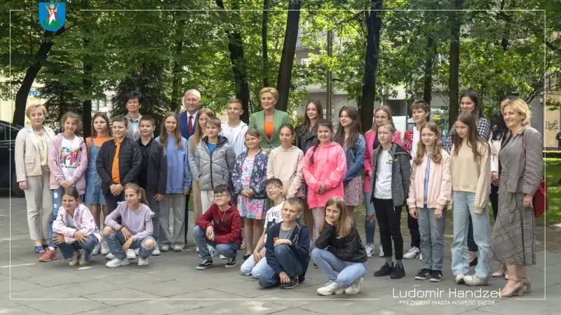 Pierwsza Dama z wizytą w Nowym Sączu