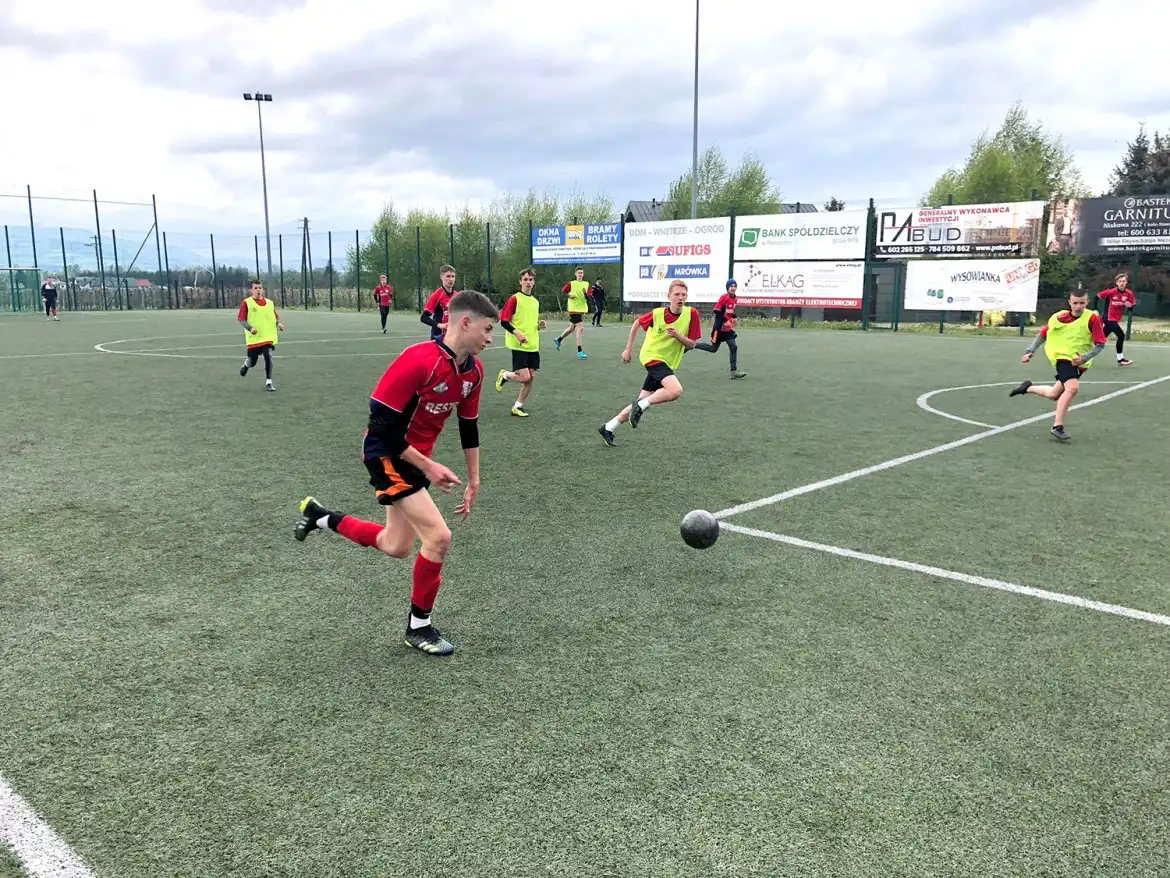 Igrzyska Młodzieży Szkolnej w piłce nożnej. Najlepsi chłopcy z Kamionki