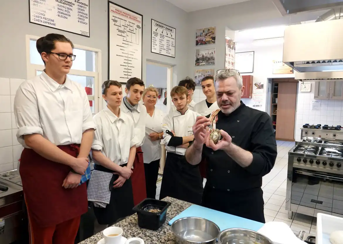 Włoska uczta w ZSP w Nawojowej