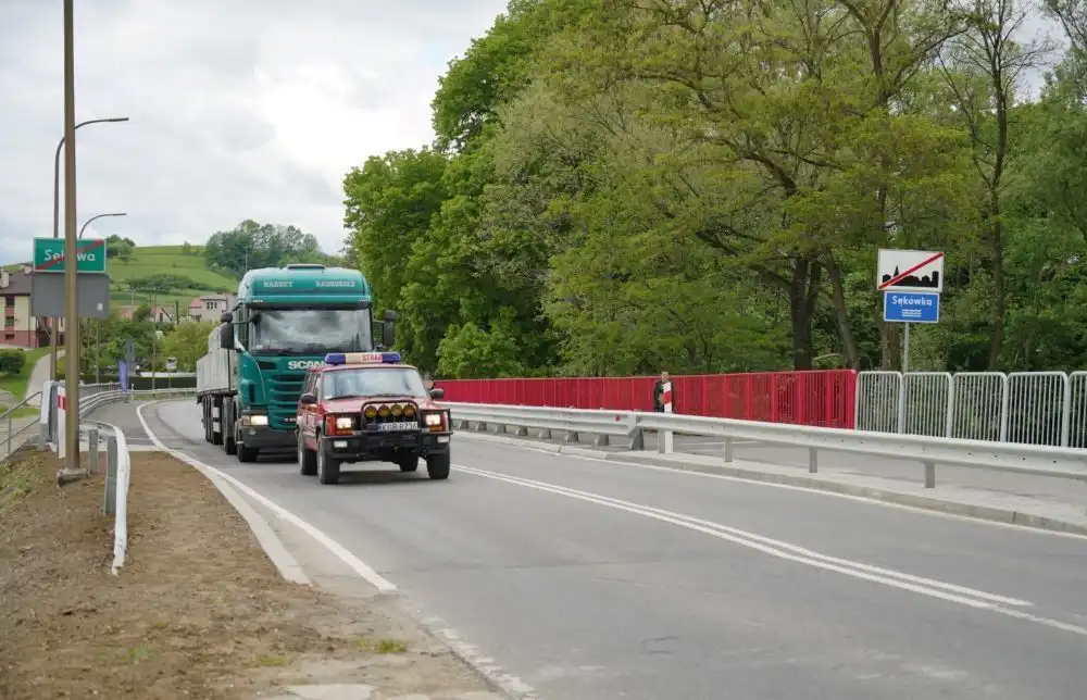 Mosty w Sękowej oficjalnie otwarte