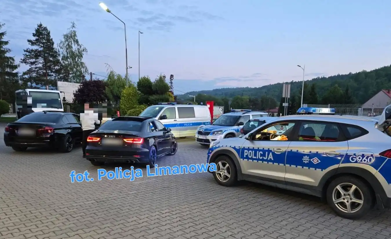 „Przerobione fury” na celowniku! Limanowska drogówka nie odpuszcza