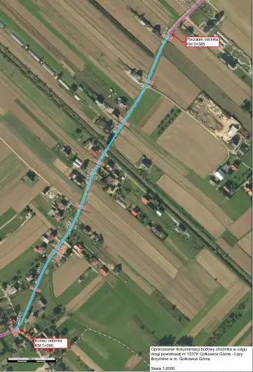 Bezpieczniej w Gołkowicach Górnych. Rusza projekt budowy chodnika