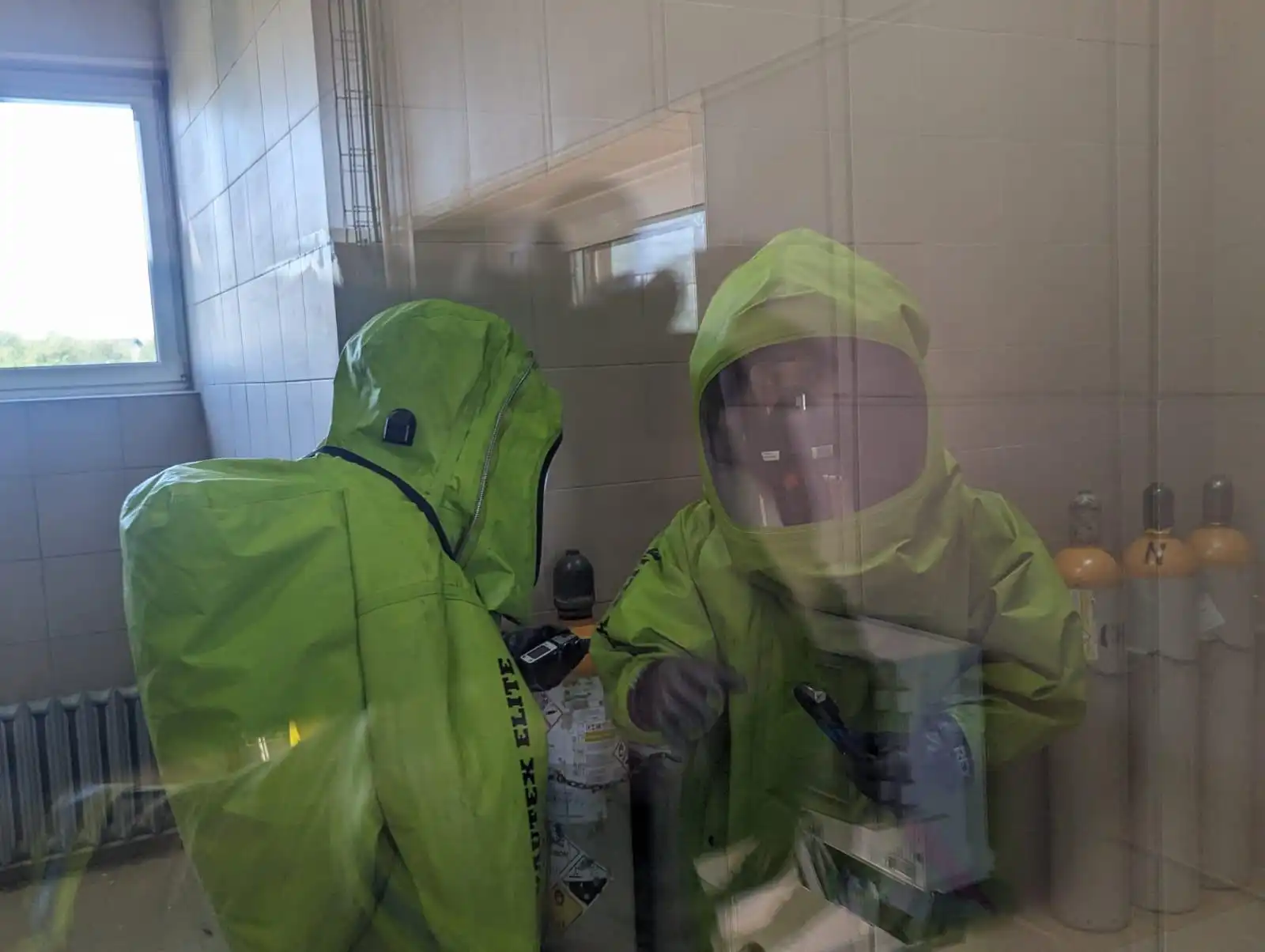 Świniarsko: Incydent w pomieszczeniu chlorowni wodociągów. Interweniowali strażacy