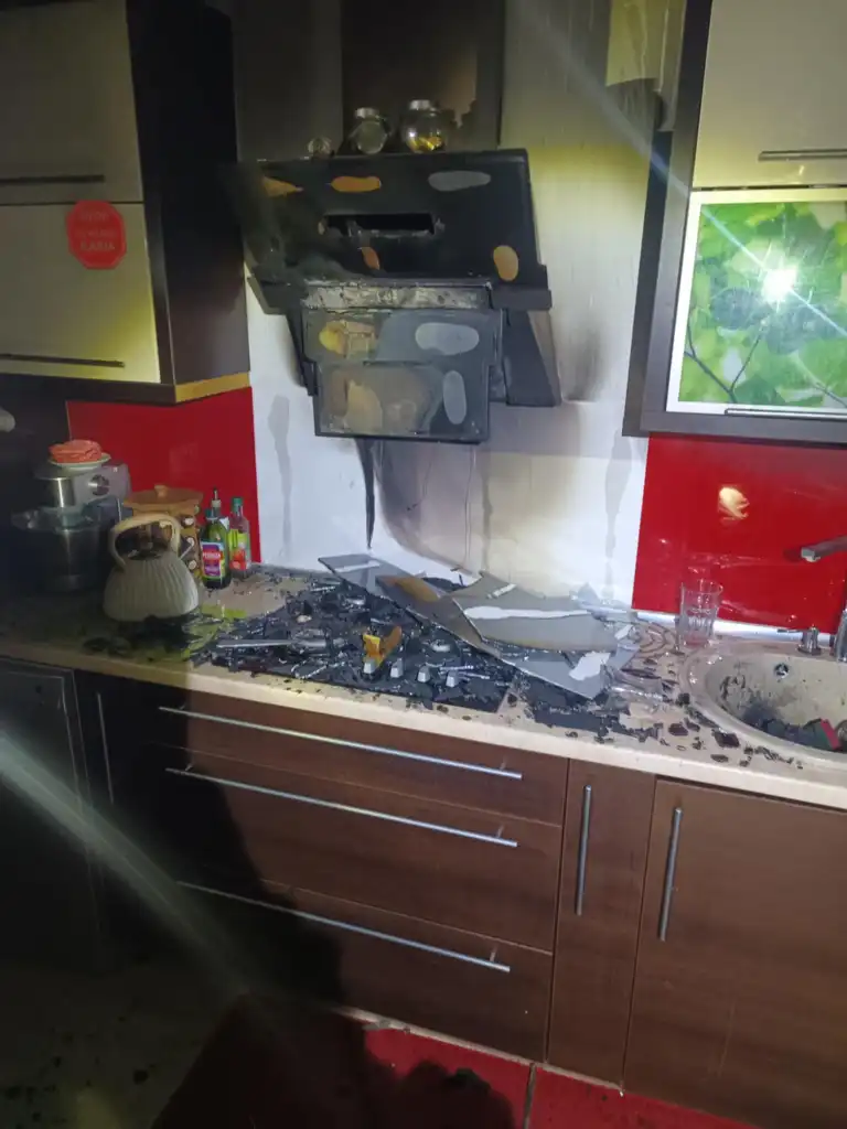 Łącko: Pożar kuchenki gazowej w kuchni. Interweniowali strażacy