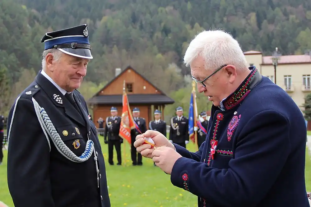 Druh Józef Jarzębak wyróżniony Krzyżem Małopolski