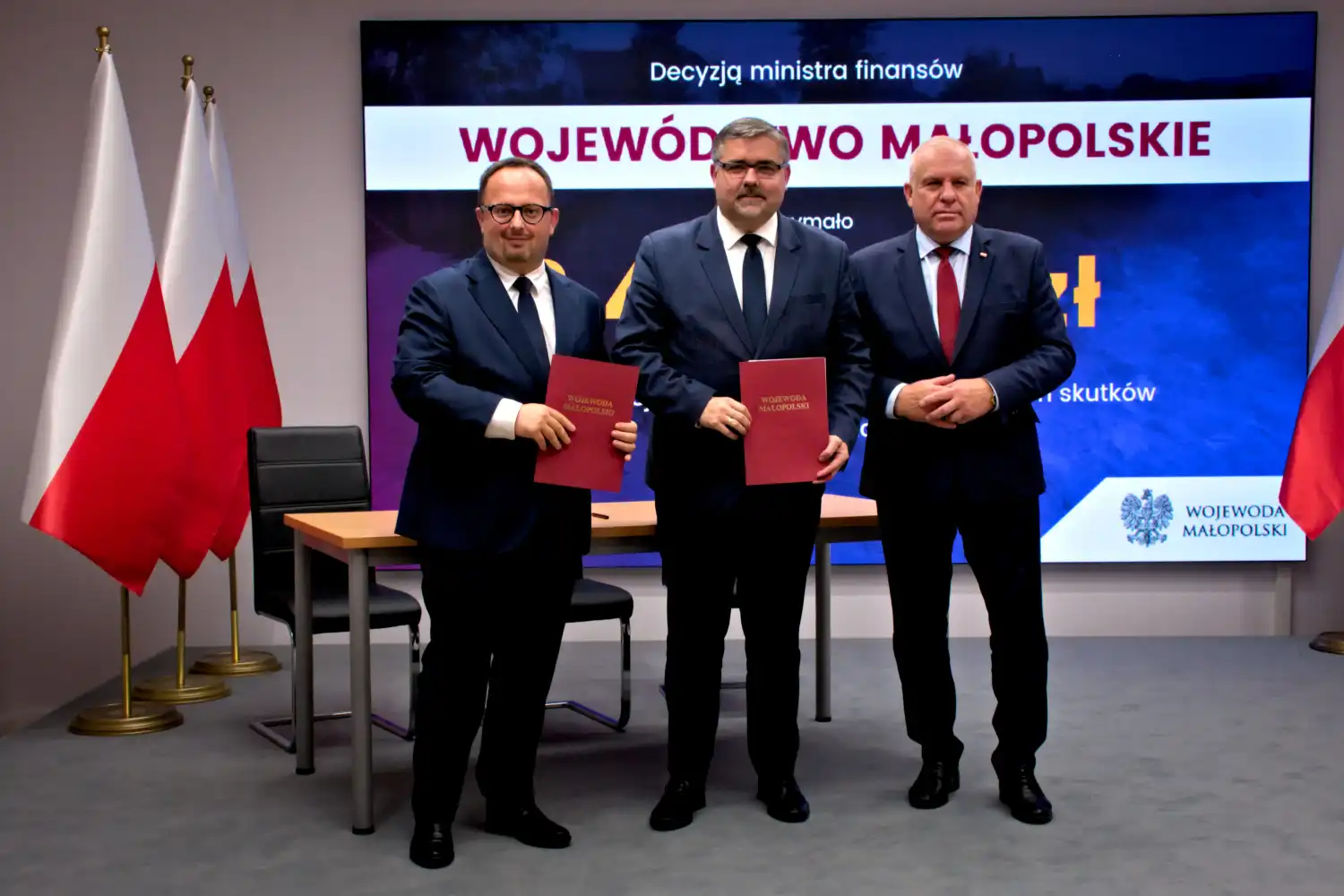 Małopolskie samorządy z dofinansowaniem na realizację zadań związanych z usuwaniem skutków osuwisk