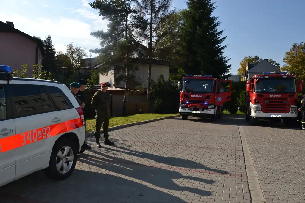 Sądeccy policjanci uczestniczyli w ćwiczeniach pod kryptonimem „Jesień 2022”