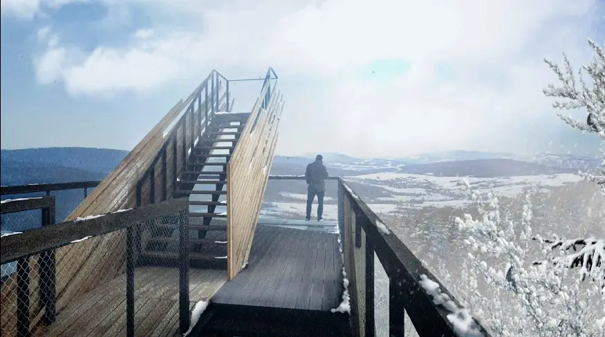 Nad koronami drzew i z widokiem na Beskid. W Gminie Sękowa szykuje się nowa atrakcja turystyczna