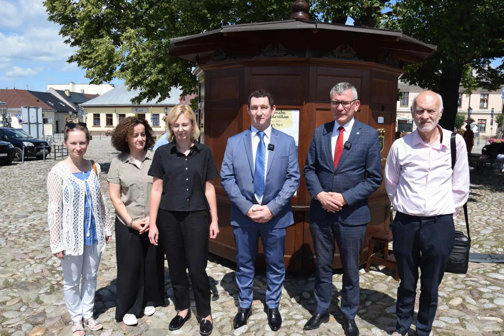 Stary Sącz w obiektywie historii. Archiwalny Fotoplastikon już otwarty