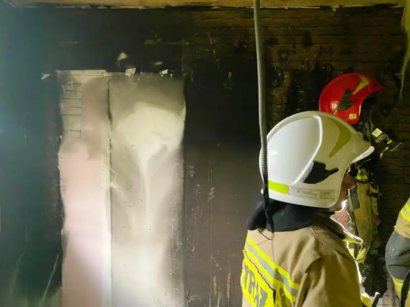 Florynka. Pożar domu. Ogień pojawił się na poddaszu budynku mieszkalnego