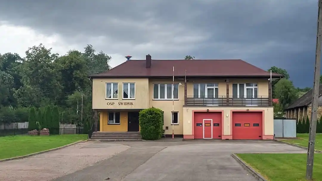 Pierwszy etap rozbudowy remizy OSP Świdnik ukończony