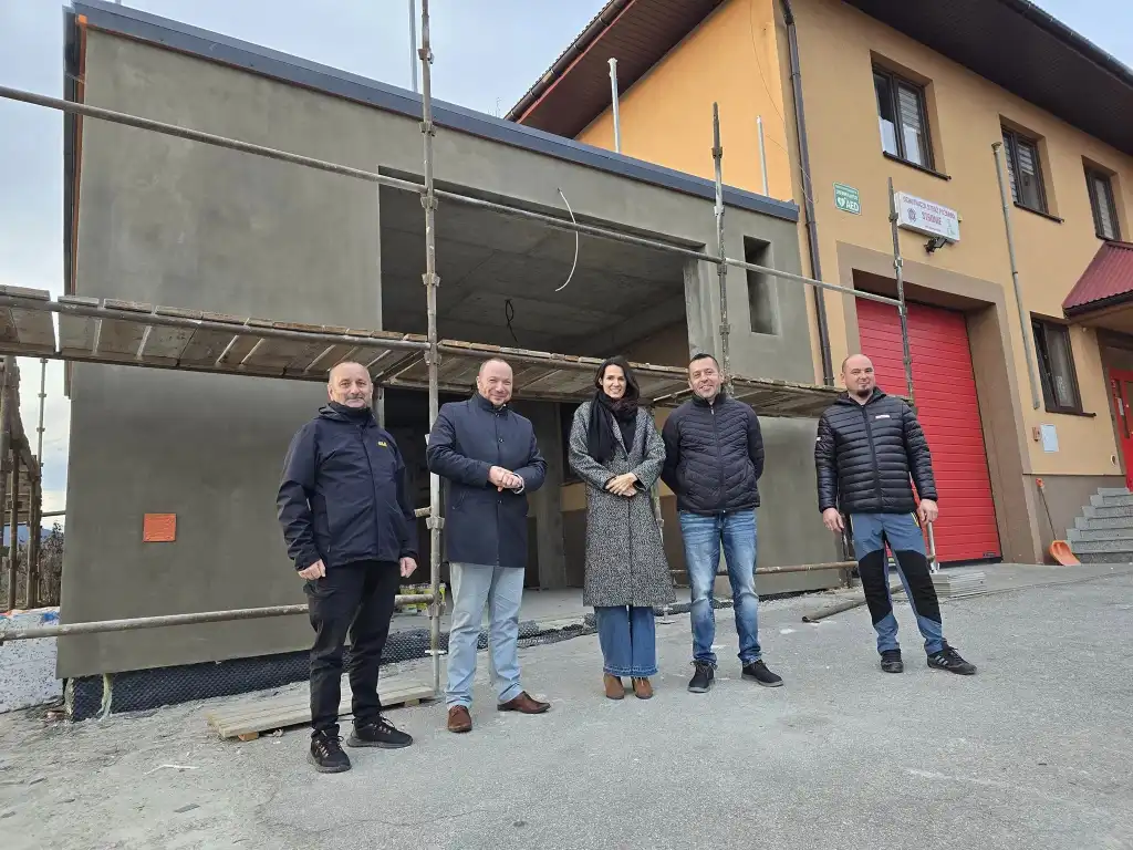 Kolejny etap rozbudowy remizy OSP Stronie zakończony