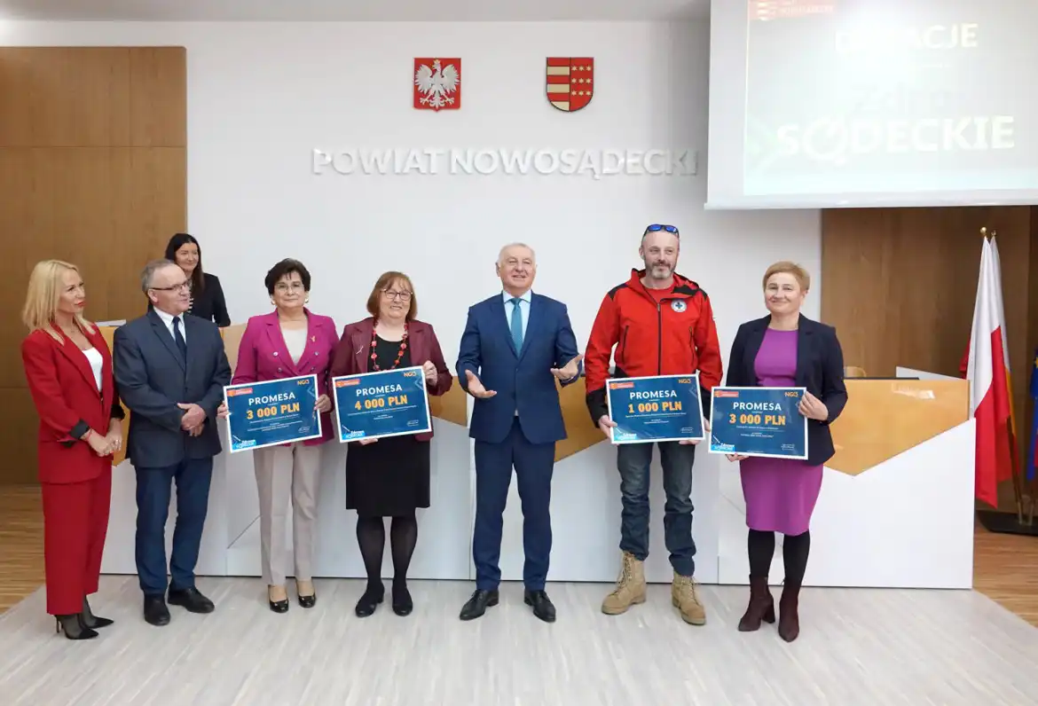 Sądeckie kulturalne, sportowe i zdrowe – tysiące złotych dla organizacji pozarządowych
