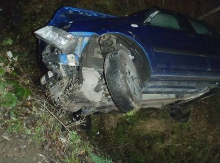 Wypadek w Łazach Biegonickich. Pomogli świadkowie zdarzenia.