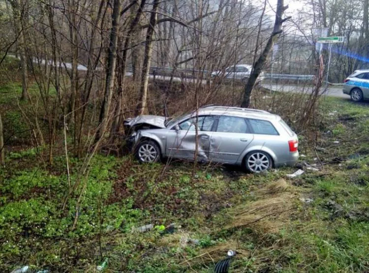 Wypadek w Naściszowej. Wśród poszkodowanych dzieci