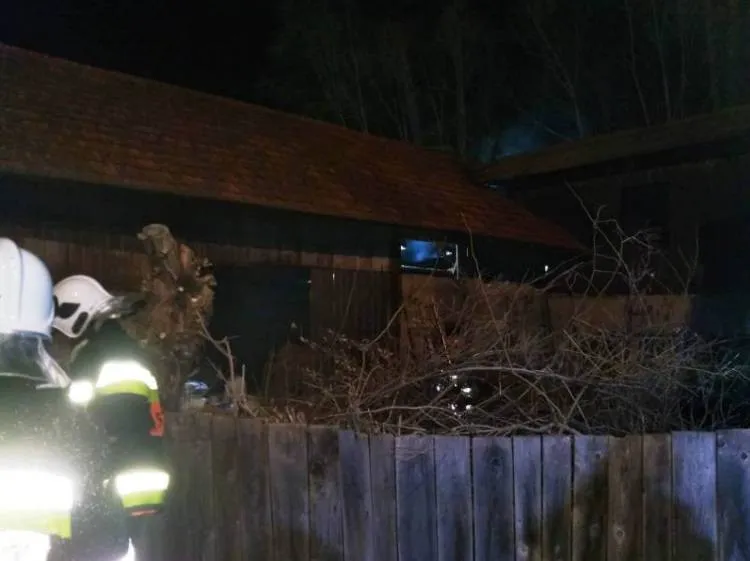 pożar Stodoły Zabrzeż