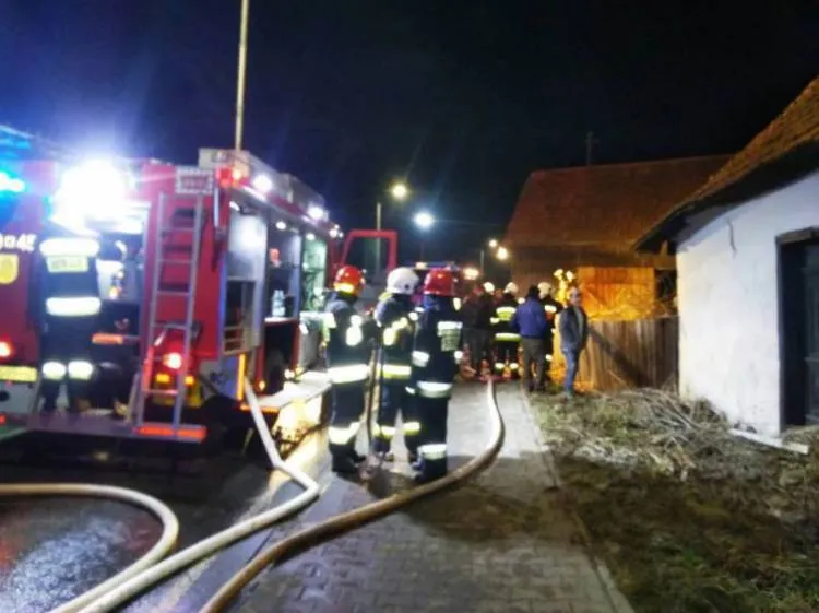 pożar Stodoły Zabrzeż