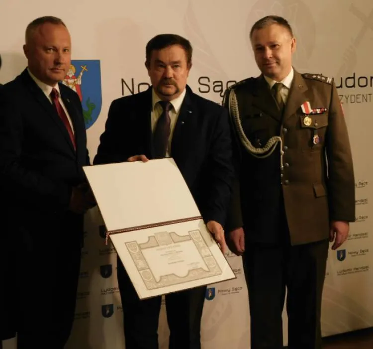 wręczenie patentu oficerskiego Nowy Sącz