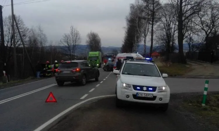 wypadek w Trzetrzewinie