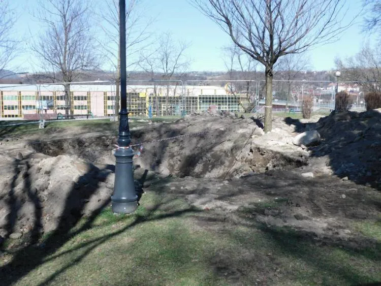 Badanie archeologiczne w ruinach nowosądeckiego Zamku Królewskiego 