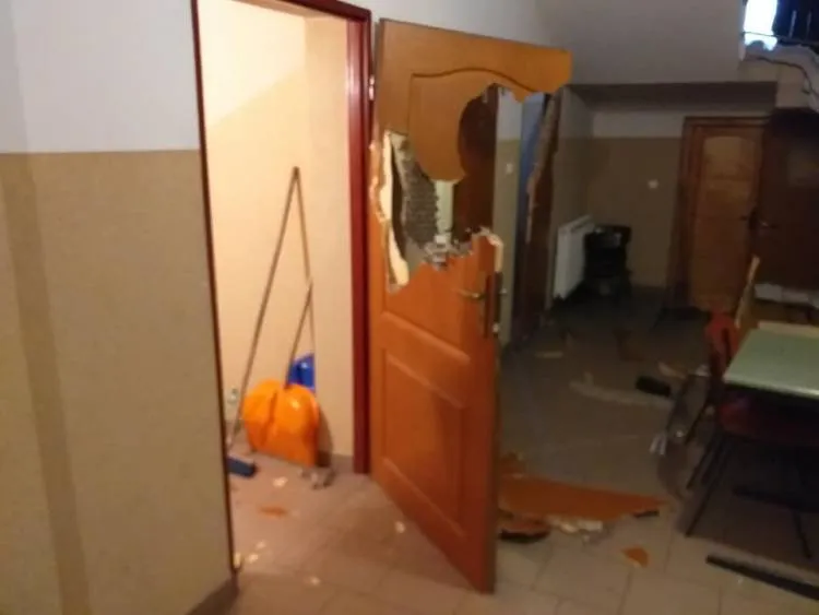 Okradziono OSP Stronie 