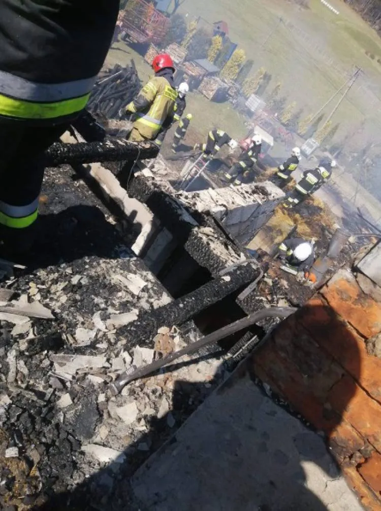 Porąbka. W pożarze zginęły zwierzęta