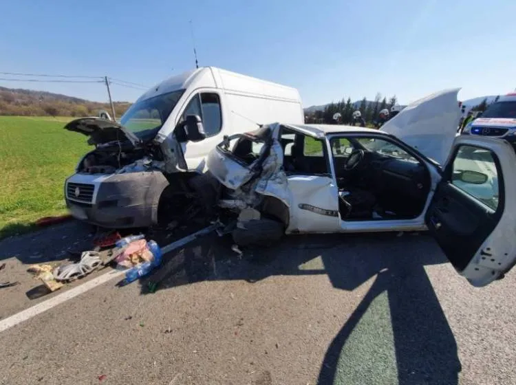 wypadek Łososina Dolna