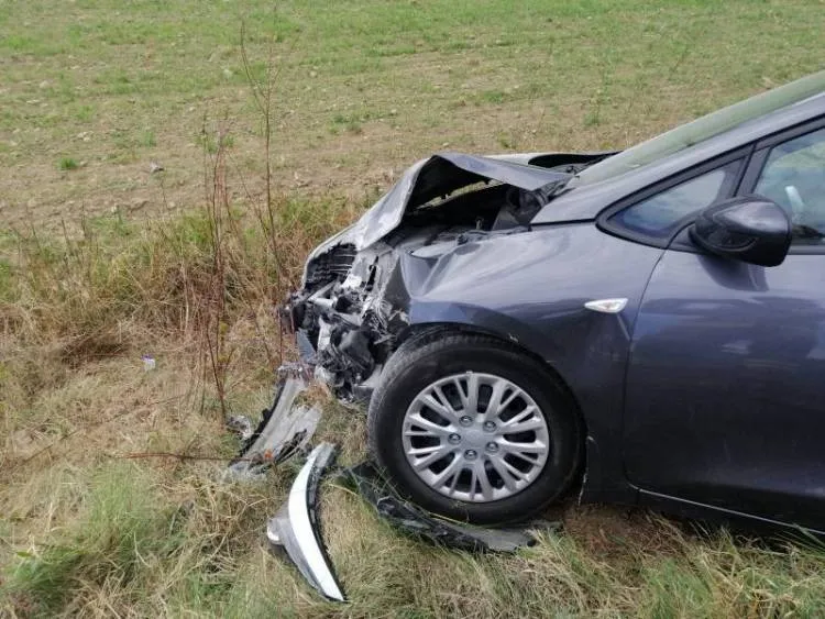 Zderzenie dwóch samochodów osobowych ul. Węgierska Nowy Sącz