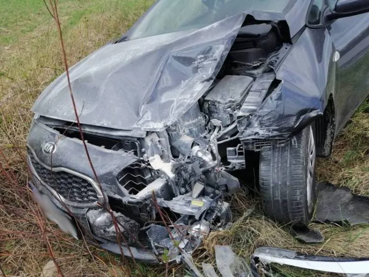 Zderzenie dwóch samochodów osobowych ul. Węgierska Nowy Sącz