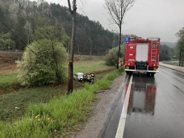 Wypadek ul. Kamienna Nowy Sącz