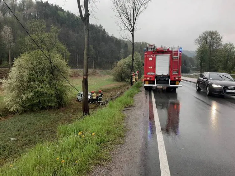 Wypadek ul. Kamienna Nowy Sącz