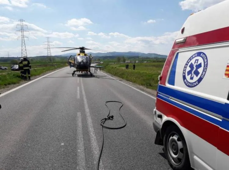 zderzenie dwóch samochodów osobowych Podrzecze