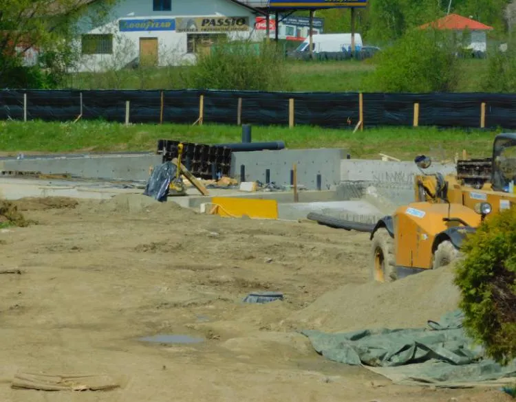 budowa Basenu nad Łubinką Nowy Sącz