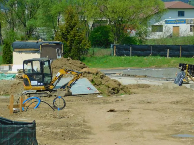 budowa Basenu nad Łubinką Nowy Sącz