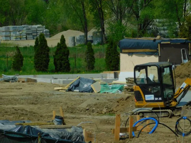 budowa Basenu nad Łubinką Nowy Sącz
