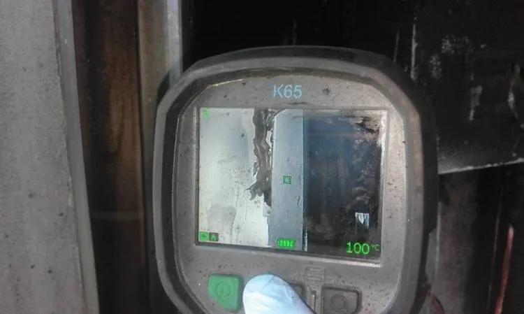 Pożar garażu w Koniuszowej