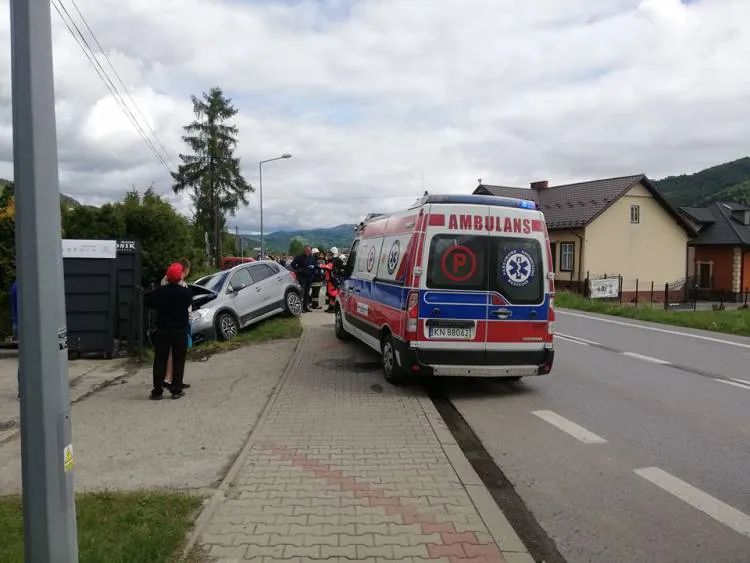 Zderzenie dwóch osobówek w Maszkowicach