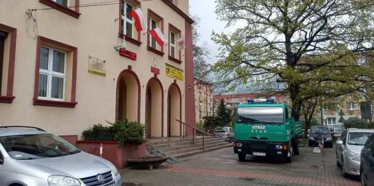 Sądeccy strażacy pomogli dostarczyć płyny dezynfekcyjne