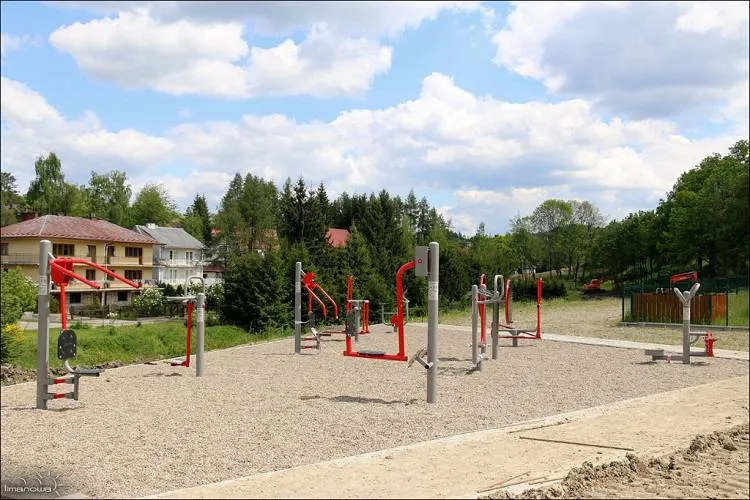 Trwa rewitalizacja Parku Miejskiego i Rynku w Limanowej