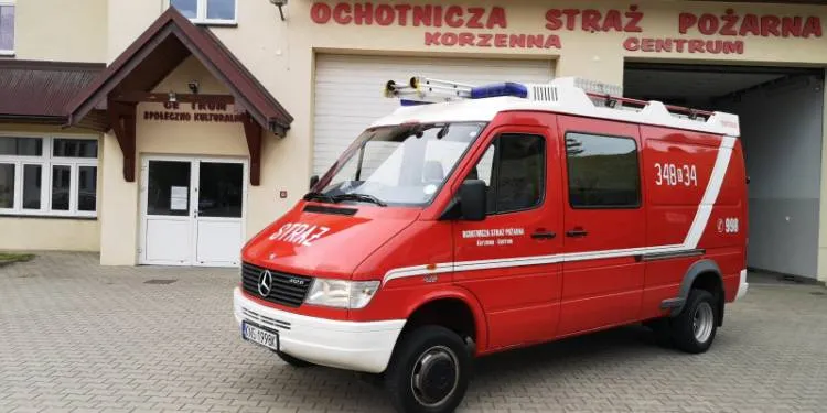OSP Korzenna Centrum ma nowy wóz strażacki