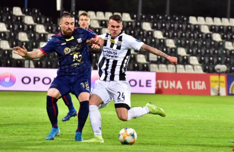 Remis Sandecji w meczu z Odrą Opole