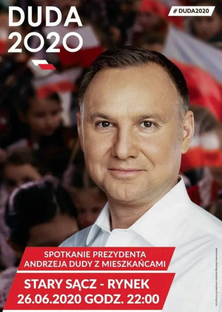 Prezydent Andrzej Duda odwiedzi Stary Sącz
