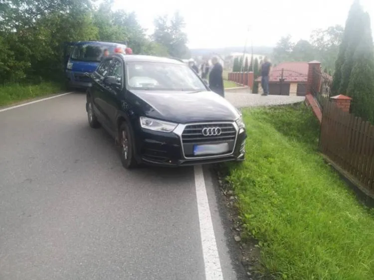 Zderzenie trzech osobówek w Długołęce-Świerkli